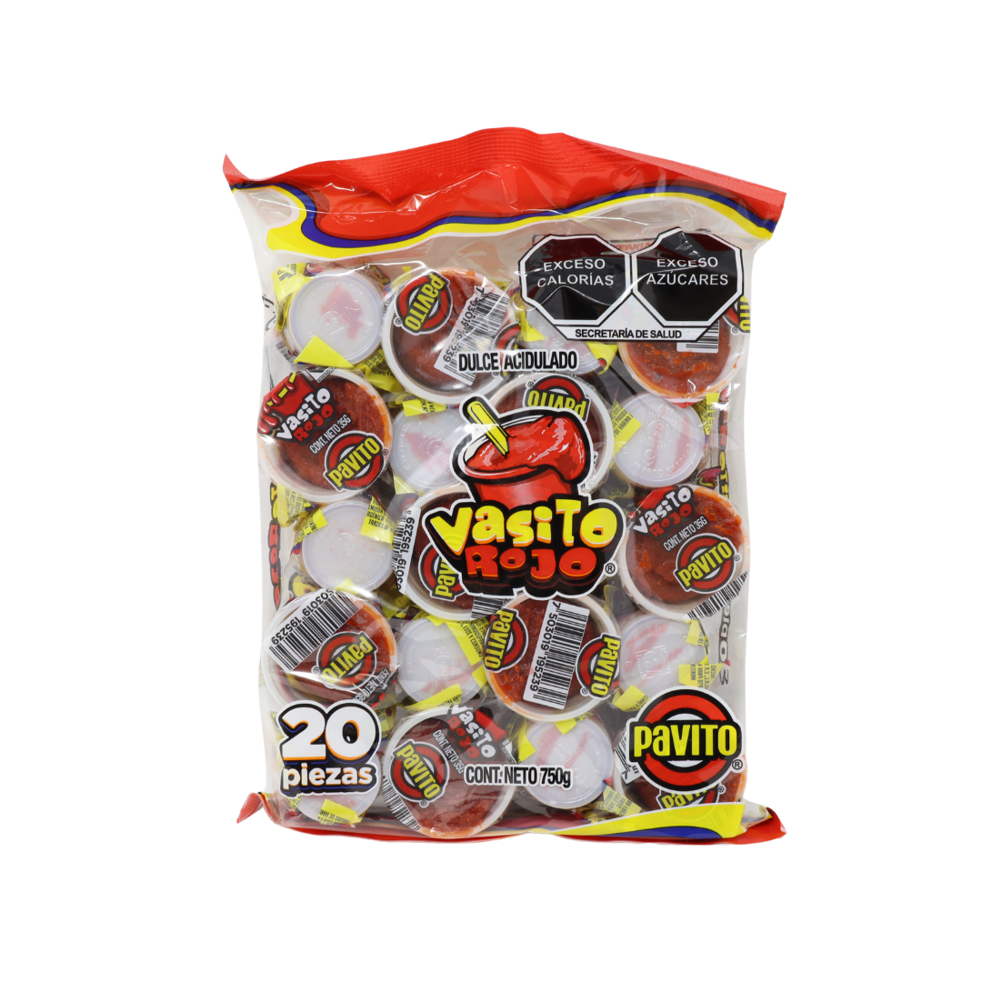 LSC0201 - Pavito Vasito Rojo  30  x (20 x 35 gr)