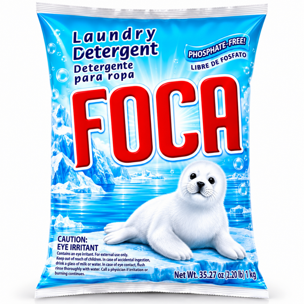 LSO04 - Foca Laundry Detergent (Bags) 18 x 1 Kg