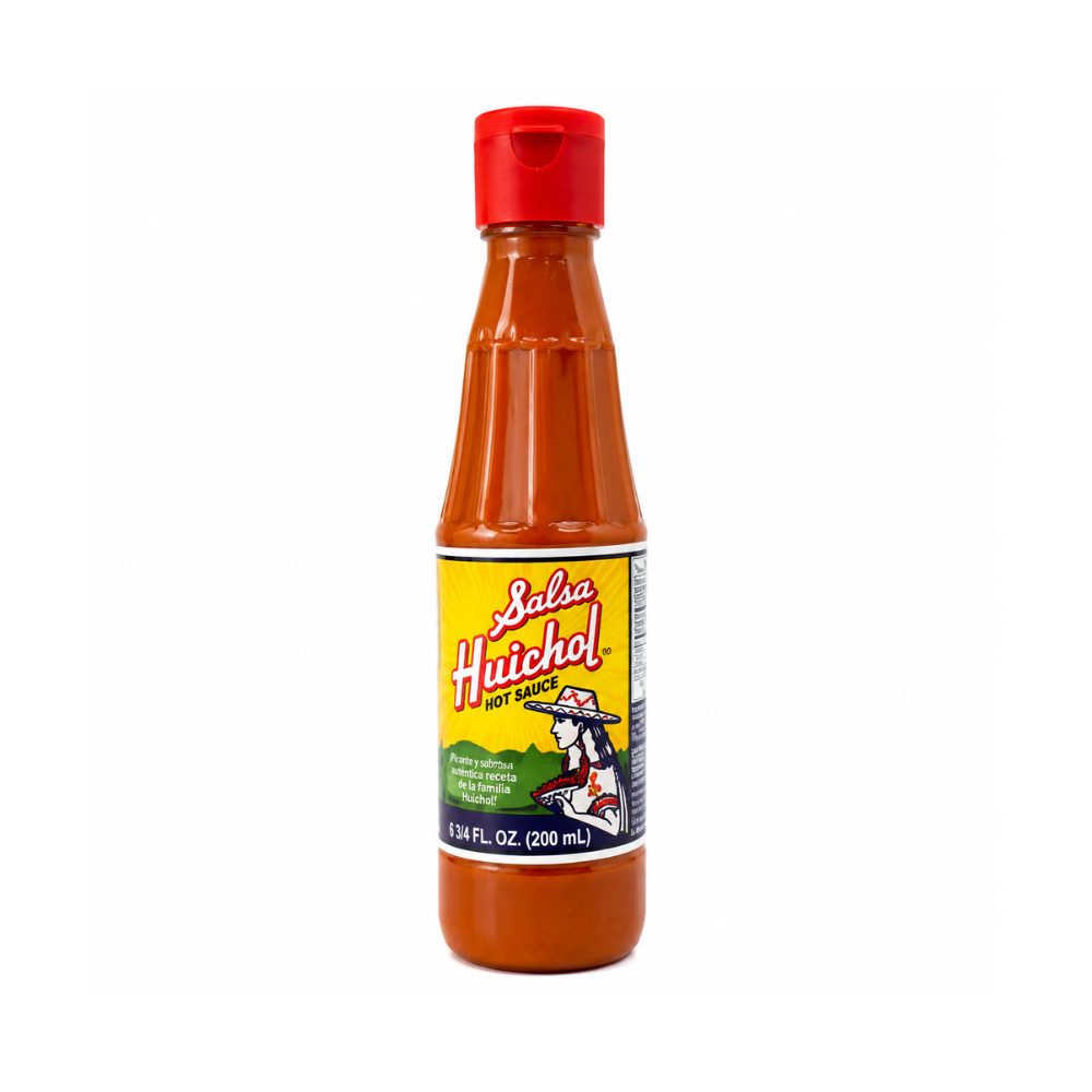 LSY03A - Huichol Hot Sauce Plastic Bottle 24 x 190 ml