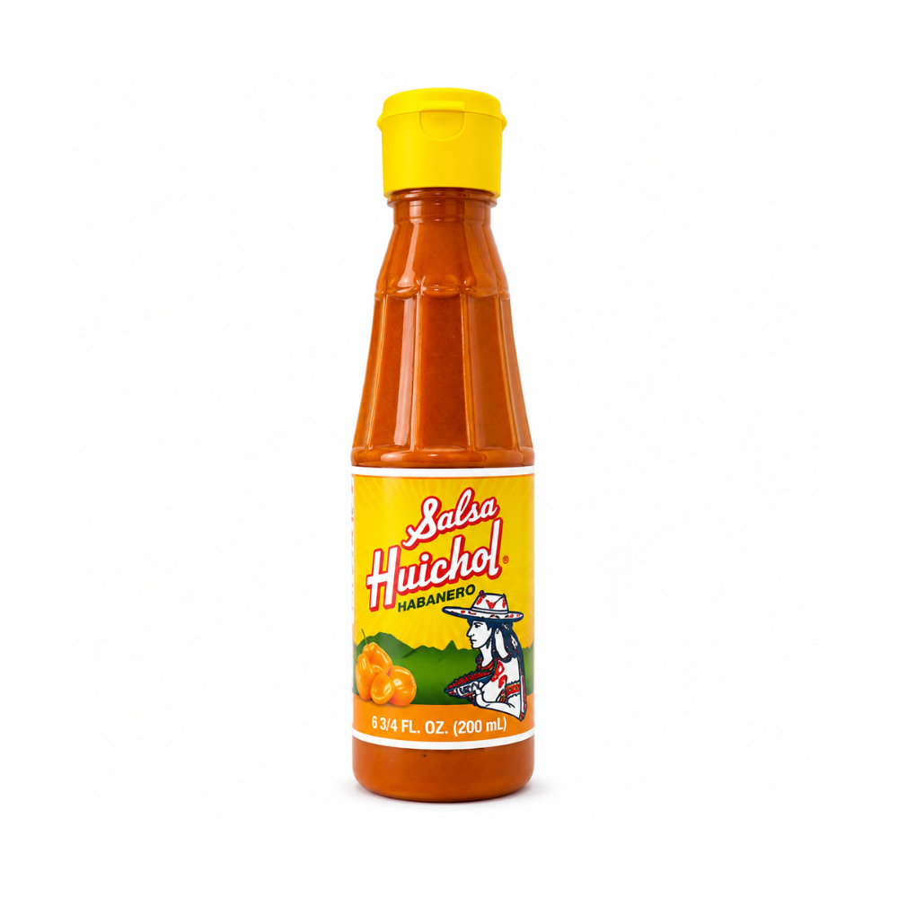 LSY03B - Huichol Habanera Sauce Plastic Bottle 24 x 190 ml