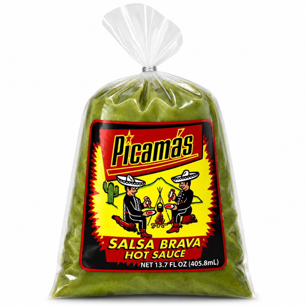 LSY0402 - Picamas Salsa Brava Hot Sauce Jumbo 32 x 13.7 oz