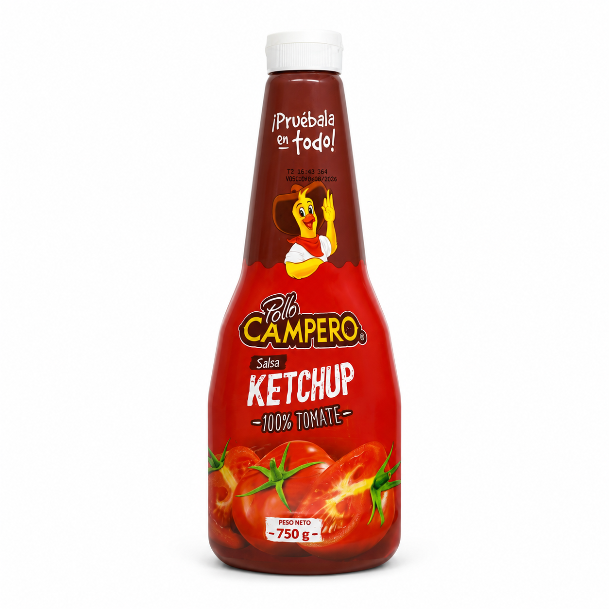 LSY082 - Pollo Campero Salsa Ketchup 12 x 750g