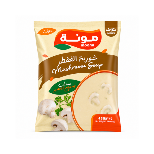 MC10J - Moona Mushroom Soup 12 x 2.2 oz (65g)
