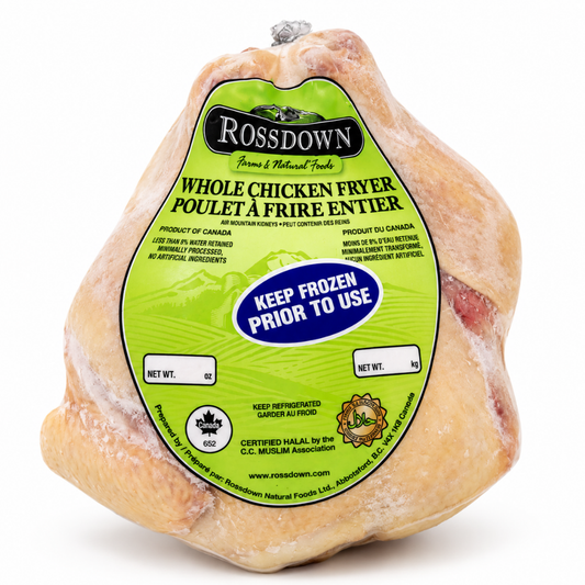 MF01 - Rossdown Whole Chicken Fryer Halal