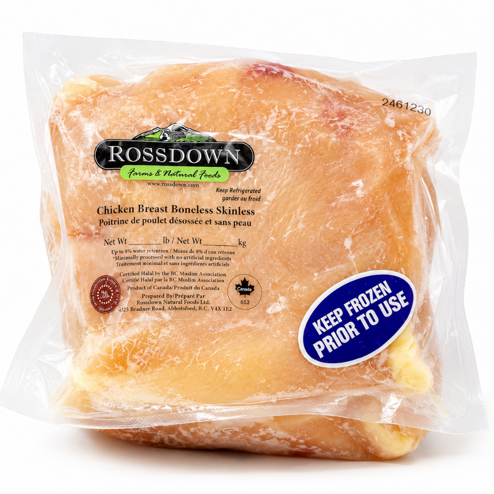 MF01D - Rossdown Chicken Breast BLSL Halal