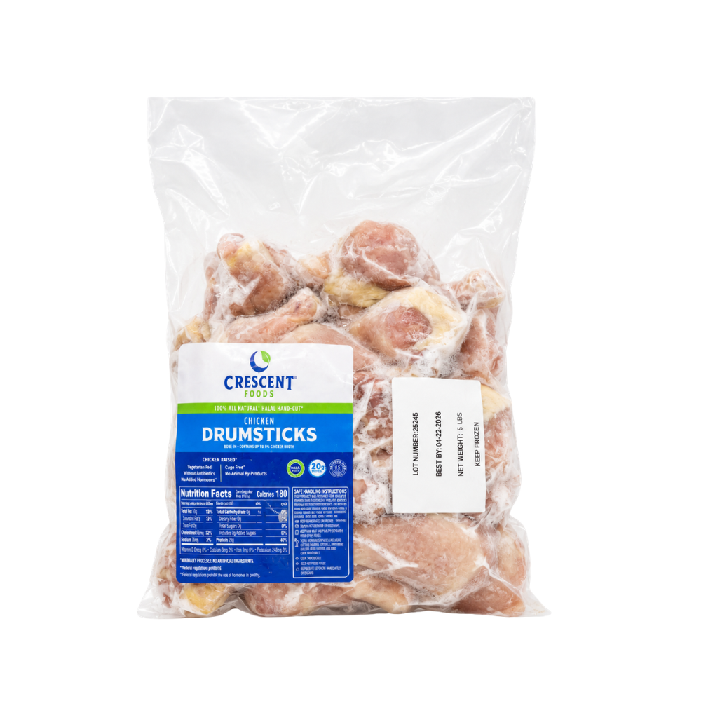 MF07A - Crescent Drumsticks Chicken Halal 5 lb