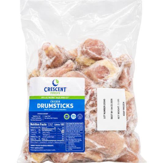 MF07A - Crescent Drumsticks Chicken Halal 5 lb