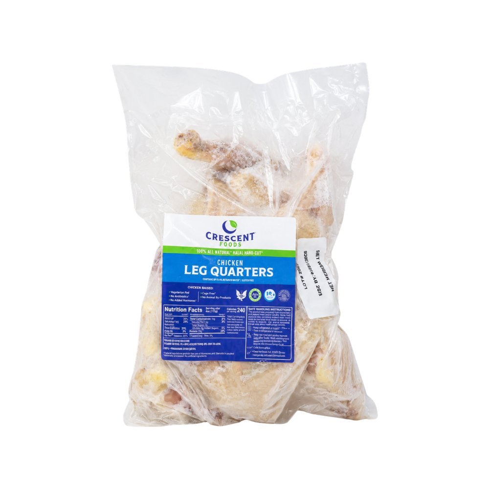 MF07E - Crescent Leg Qrt CKN Halal 5 LB