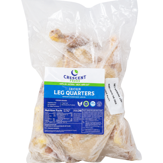 MF07E - Crescent Leg Qrt CKN Halal 5 LB