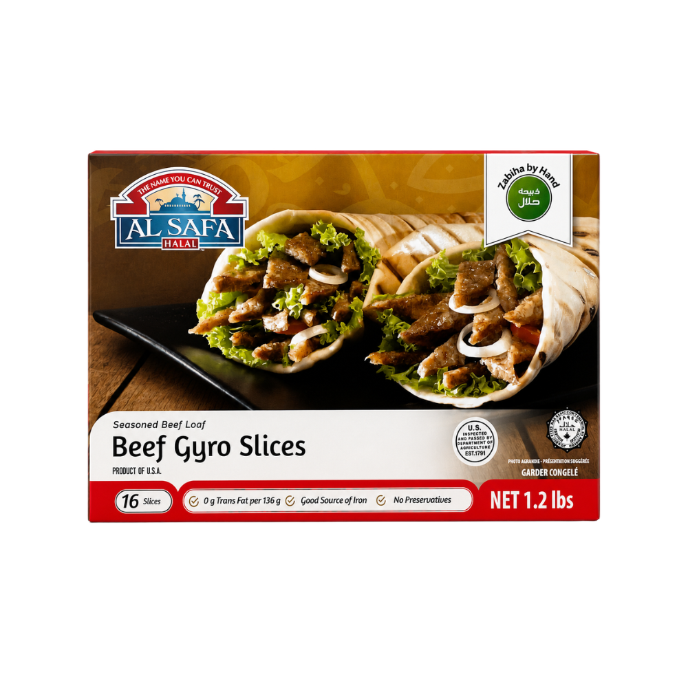MF19Q – Al Safa Gyro Beef Slices 12×1.2lbMF19Q – Al Safa Gyro Beef Slices 12×1.2lb
