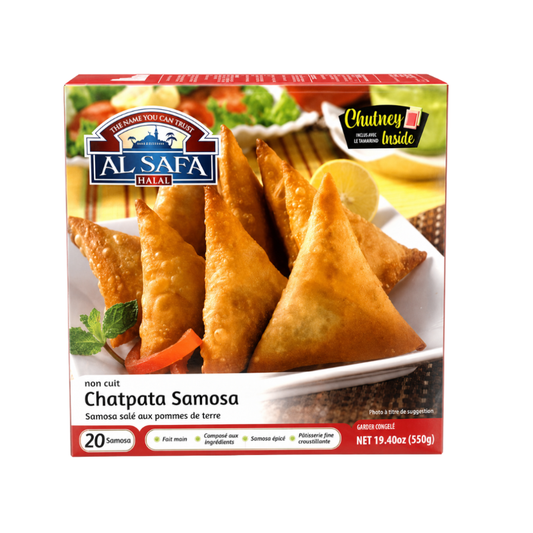 MF23AD - Al Safa Chatpata Potato Samosa 12 x 19.4 oz