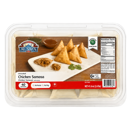 MF24H – Al Safa Family Pack Chicken Samosa 6 x 2.6 lbs