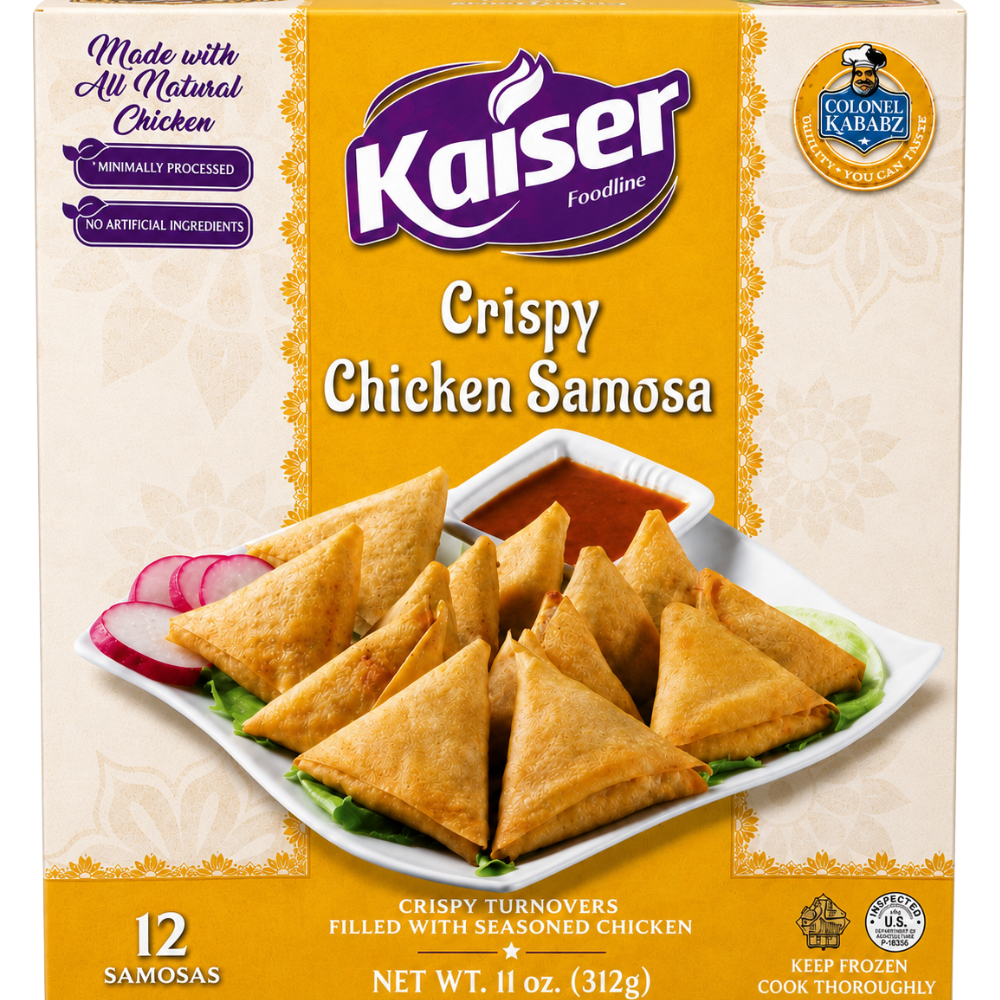 MF30A – Kaiser Crispy Chicken Samosa 12 x 312g