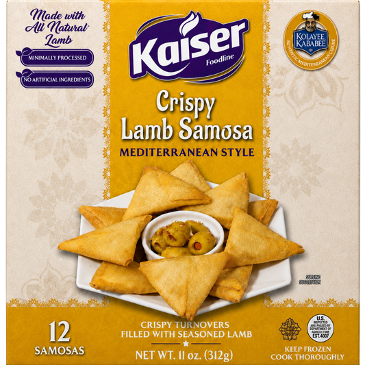 MF30D – Kaiser Crispy Lamb Mediterranean Style Samosa 12 x 312 g