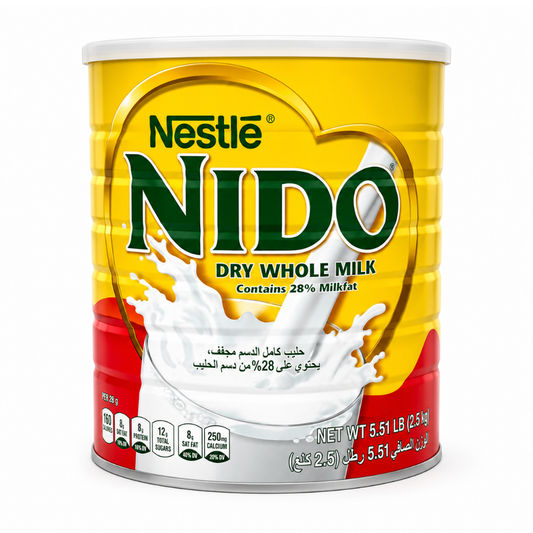 MK02 – 2500 G. Nestle Holland  Nido 6 x 88.1 oz (2500g)