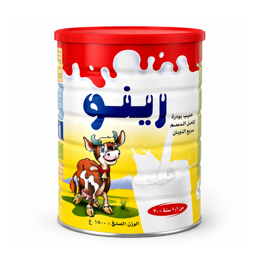 MK0501 – Rino Instant Milk Powder 6 x 64 oz (1800g)