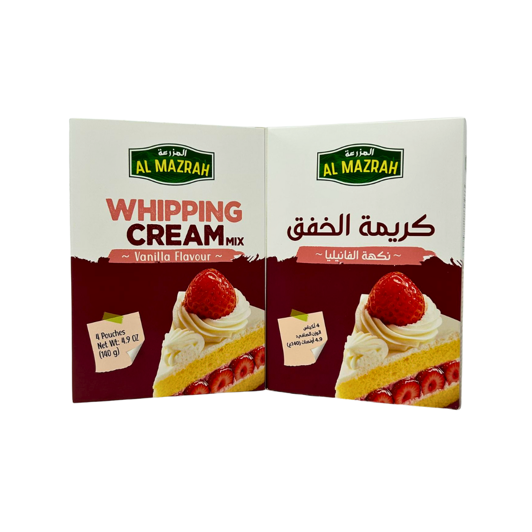 MK40N – Al Mazrah Whipping Cream 12 x 4.9 Oz