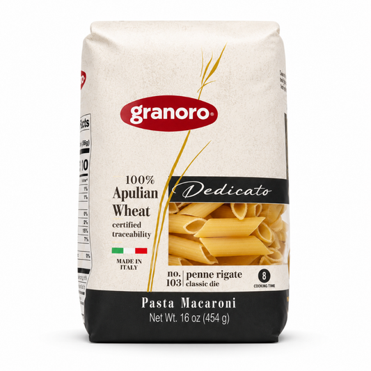 ND01B – Granoro Penne Rigate Pasta #103 20 x 1 lb.