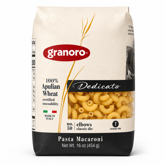 ND01H – Granoro Elbow Pasta #50 20 x 16 oz (454g)
