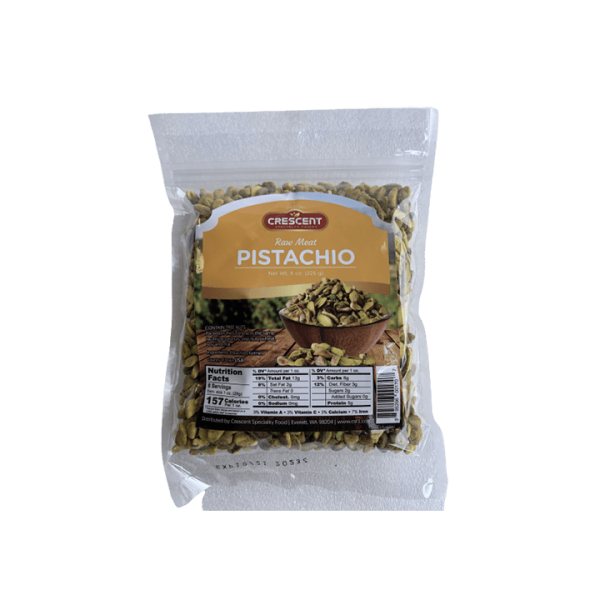 NT60C – Crescent Raw Meat Pistachios 20x8oz