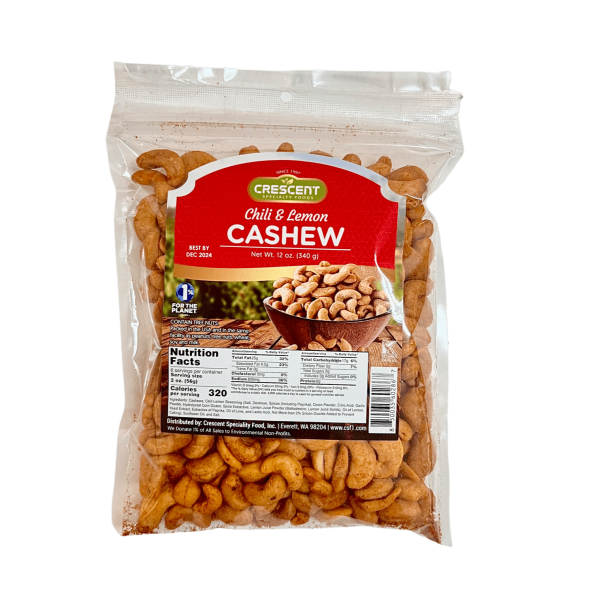 NT60E – Crescent Chili & Lime Cashew 16 x 12 oz