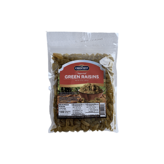 NT61E - Crescent Imported Green Raisins 24 x 10 oz (283g)