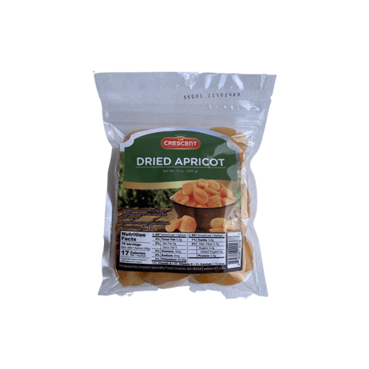 NT61K - Crescent Turkish Dried  Apricot 16 x 12 oz (340g)