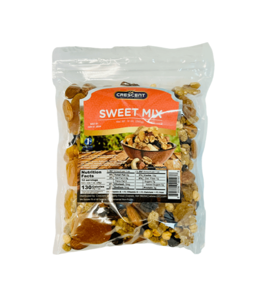 NT62C – Crescent Sweet Mixed Nuts 16 x 12 oz