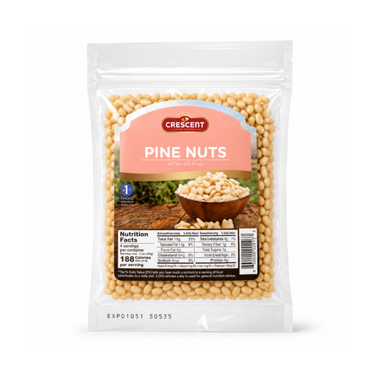 NT62F – Crescent Pine Nuts 12 x 4 oz