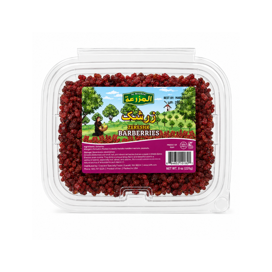 NT70L - Al Mazrah Barberries Zereshk Cont. 12 x 8 oz (226g)