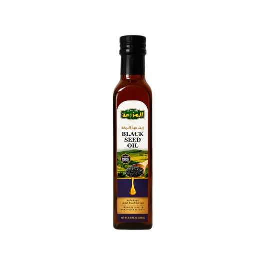 OL03 – Almazrah Black Seeds Oil 12 x 8.5 Fl (250 ml)