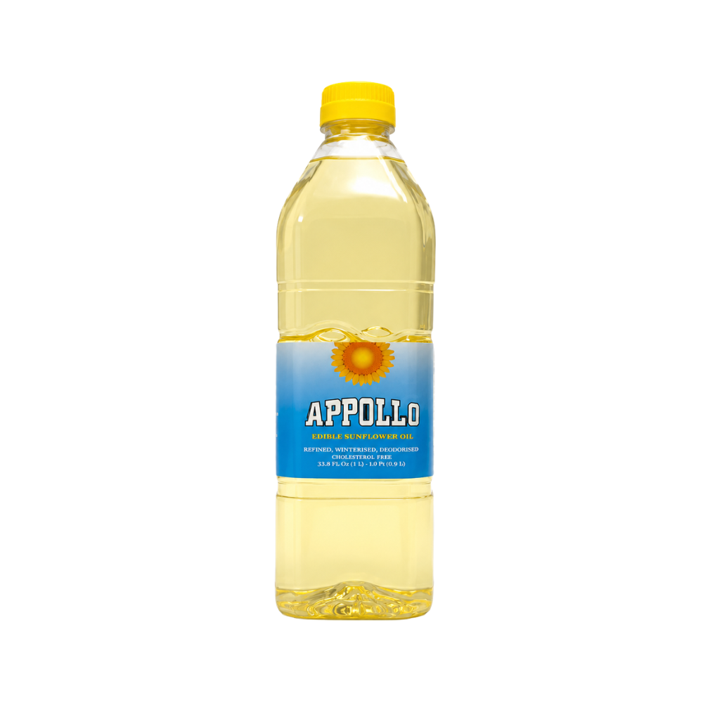 OL03E – Appollo Sunflower Oil 12 x 1 lt