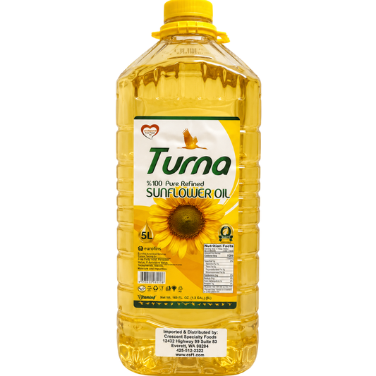 OL04G – Turna 5 L Sunflower Oil Pure Refined 4 x 5 lt.