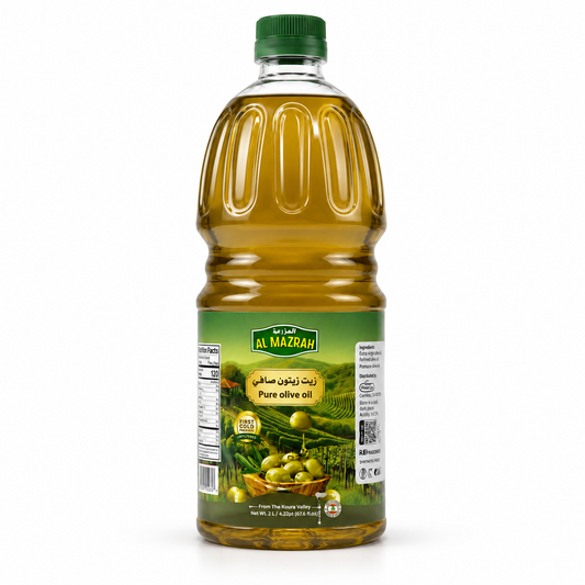 OL1303 - AL Mazrah Pure Olive Oil 6 x 2 Lt.
