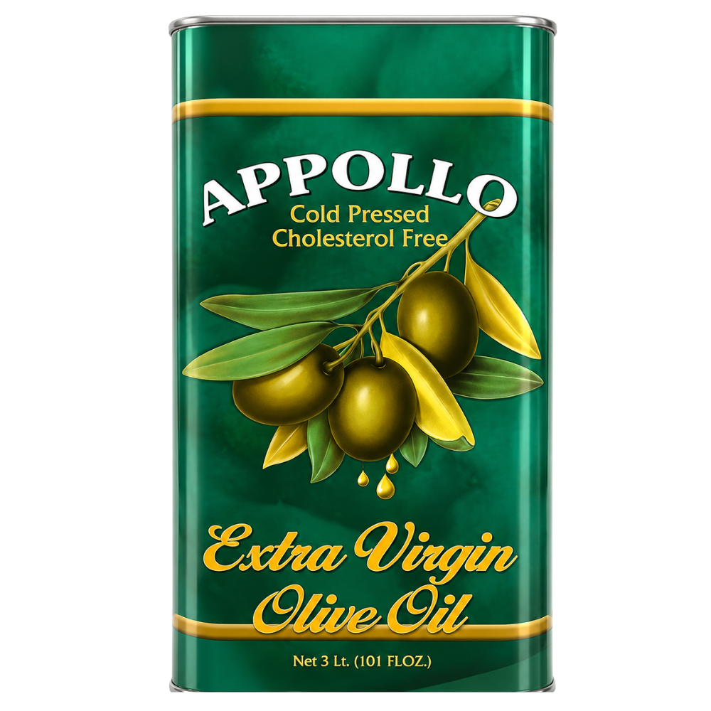 OL18B – Appollo 3 lt Extra Virgin Olive Oil 6 x 3 lt