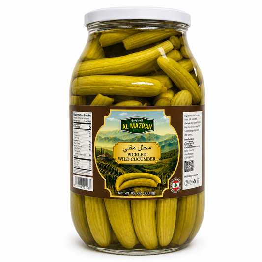 PK0102 – Al Mazrah Wild Cucumber Pickled 4 x 3 KG