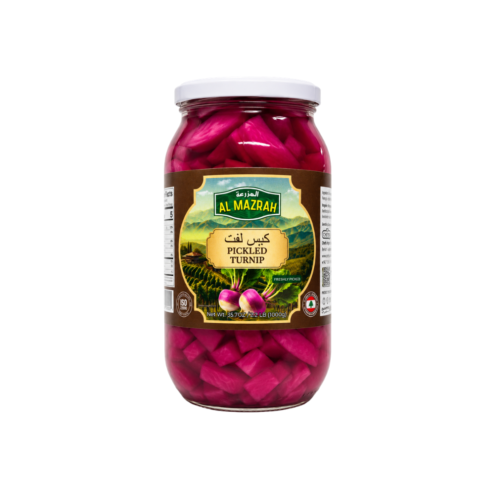 PK0106- Al Mazrah Pickled Turnip 12 x 1 KG