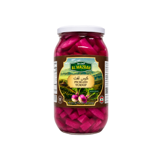 PK0106- Al Mazrah Pickled Turnip 12 x 1 KG