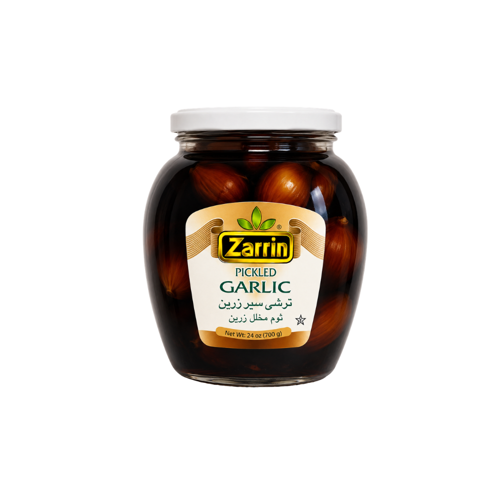 PK31 – Zarrin Garlic Pickled Glass Jar 12 x 700 g