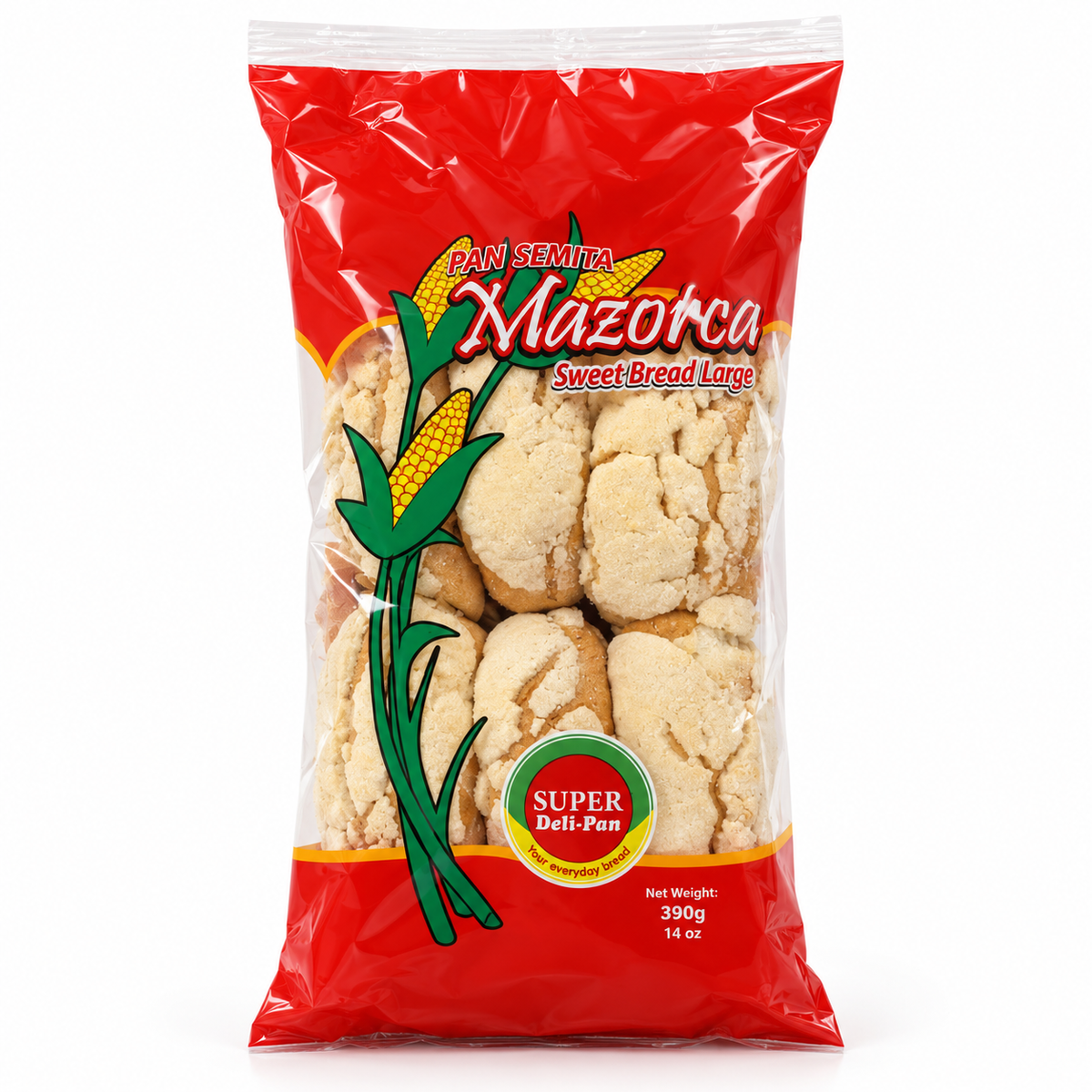 NEW - Pan Semita Mazorca 390g