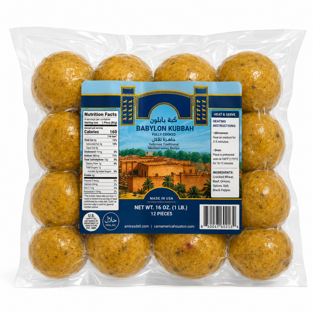 RT03B - Babylon Potato Chop Kubba 10 x 16 oz (454g)