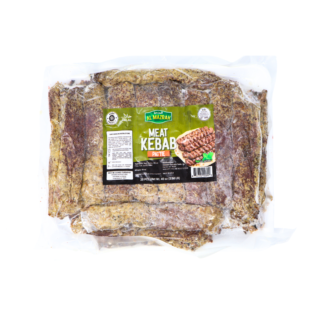RT03E - Almazrah Family Pack 20 PCS Beef & Lamb Kabab 10 x 40 oz.