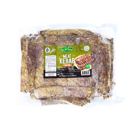 RT03E - Almazrah Family Pack 20 PCS Beef & Lamb Kabab 10 x 40 oz.
