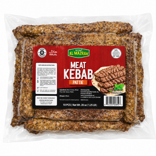 RT03F - Almazrah Beef & Lamb Kabab 10 PCS 20 x 20 oz (566g)