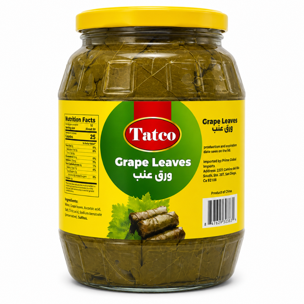 SL0601 - Tatco Grape Leaves 12 x 16 oz (454g)