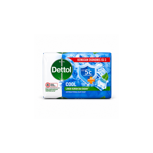 SO02D – Dettol Soap Cool 6 Bars x  24 x 3.5 oz (100g)  (Blue)