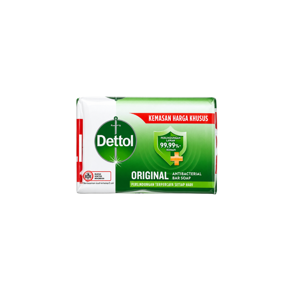 SO02E – Dettol Soap Orginal 6 Bars x 24 x 3.5 oz (100g)  (Green)