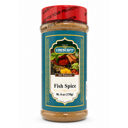 SP09E – Crescent Fish Spices 12 x 6 oz (170g)  Jars