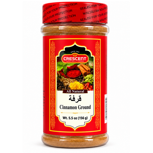 SP10E – Crescent Cinnamon Ground 12 x 6 oz Jars