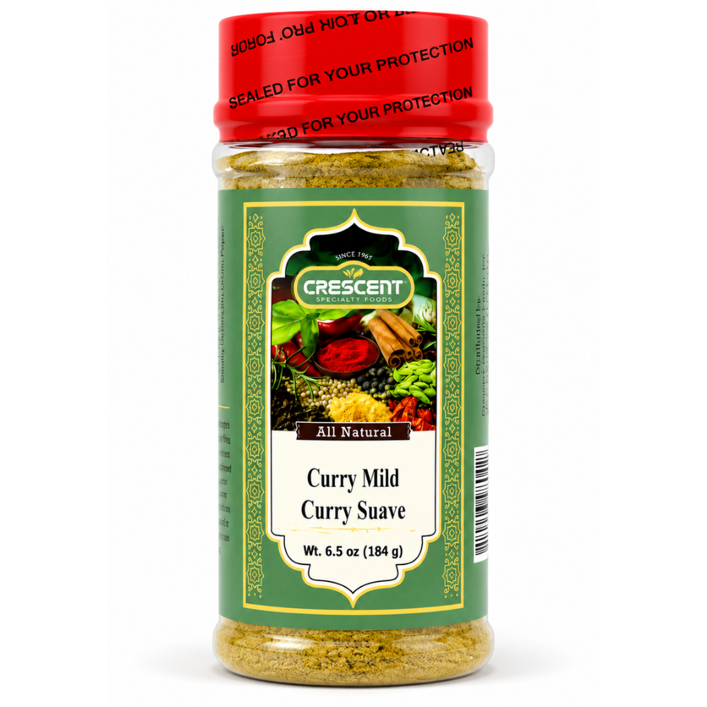 SP11F – Crescent Curry Powder Mild 12 x 6.5 oz (184g) Jars